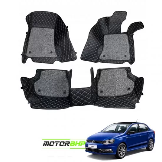 Vw car online mats with logo